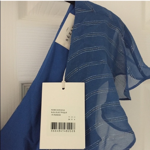 Sezane giovana dress size 36 NWT - Picture 2 of 7